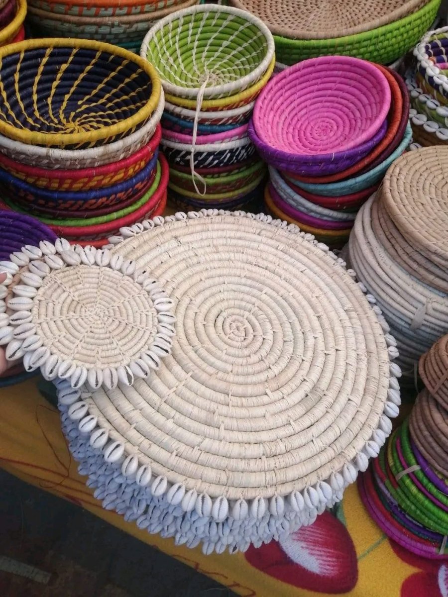 set de table orné de coquillage