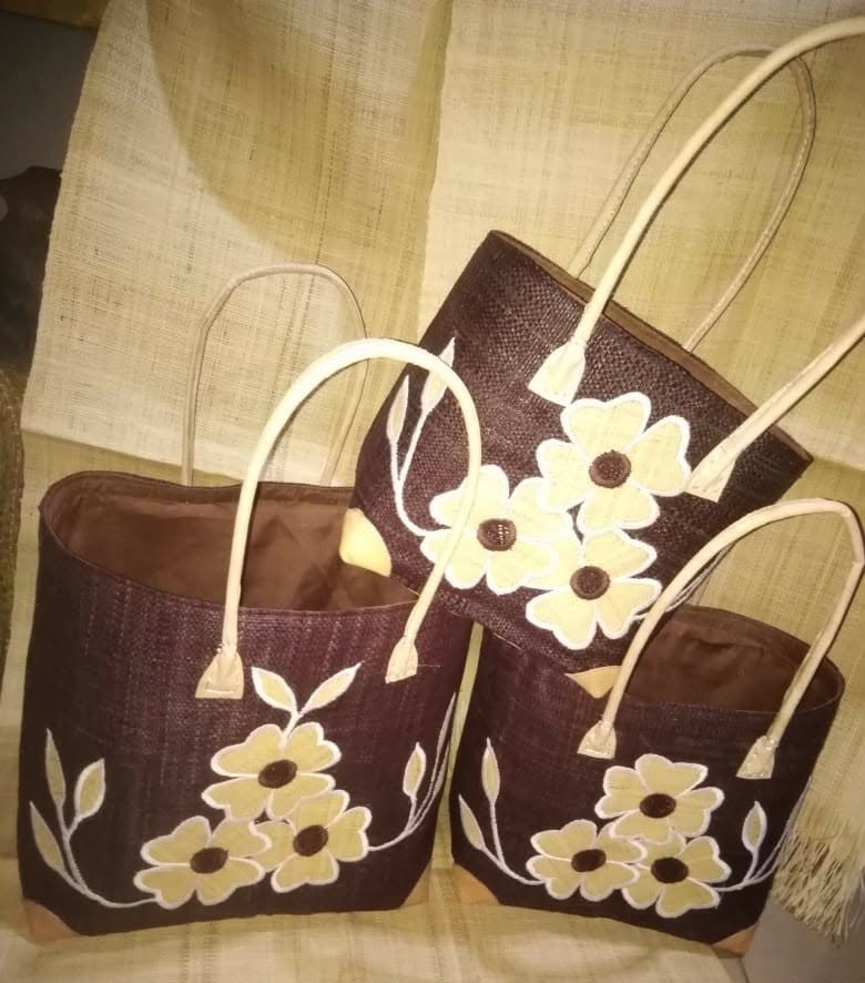 Panier à motifs ( personnalisable) (set de 3)